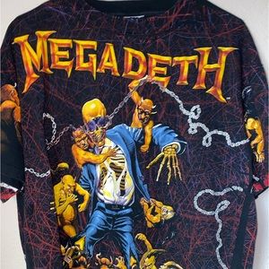 Vintage megadeth T-shirt